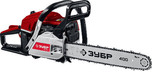 Бензопила 1,5 кВт/2,0 л.с., шина 16"/40 см (3/8", 57 зв) ЗУБР Бензопила 1,5 кВт/2,0 л.с., шина 16"/40 см (3/8", 57 зв) ЗУБР