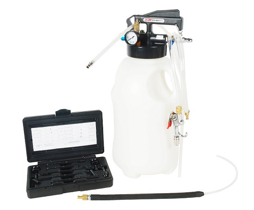 Установка для перекачивания масла и технических жидкостей с пневмоприводом 10 л JTC Установка для перекачивания масла и технических жидкостей с пневмоприводом 10 л JTC