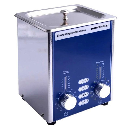 Ванна ультразвуковая 1,3 л с подогревом и аналоговым управлением ОДА Сервис Ванна ультразвуковая 1,3 л с подогревом и аналоговым управлением ОДА Сервис