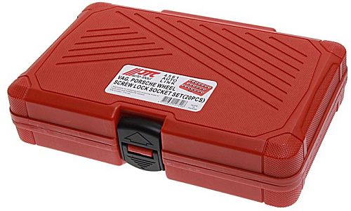 Набор головок для секретных болтов и гаек для большинства моделей VAG и Porsche JTC Набор головок для секретных болтов и гаек для большинства моделей VAG и Porsche JTC