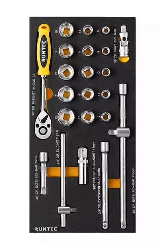 Тележка инструментальная 6 полок, 273 предм RUNTEC Standart Тележка инструментальная 6 полок, 273 предм RUNTEC Standart