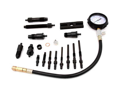 Компрессометр дизельный 17 предм, 0-70 бар Car-Tool CT-H001 Компрессометр дизельный 17 предм, 0-70 бар Car-Tool CT-H001