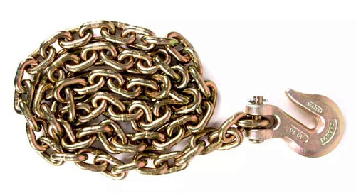 Кузовная цепь с крюком 1,5 м (5/16") Licota Кузовная цепь с крюком 1,5 м (5/16") Licota