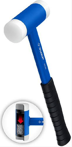 Молоток безинерционный 680 г, 40 мм ЗУБР БМП-40 Молоток безинерционный 680 г, 40 мм ЗУБР БМП-40