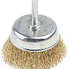 Щетка чашечная 63 мм, витая латунир.стальная проволока 0.3 мм STAYER Щетка чашечная 63 мм, витая латунир.стальная проволока 0.3 мм STAYER