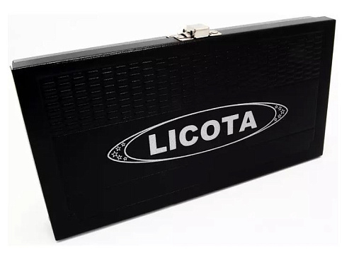 Набор головок торцевых 4-14 мм (1/4") 6 гр., 43 предм. Licota Набор головок торцевых 4-14 мм (1/4") 6 гр., 43 предм. Licota