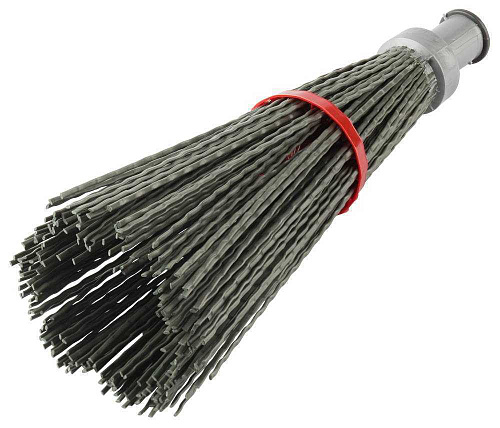 Метла синтетическая круглая усиленная 440*190 мм СИБИН Метла синтетическая круглая усиленная 440*190 мм СИБИН