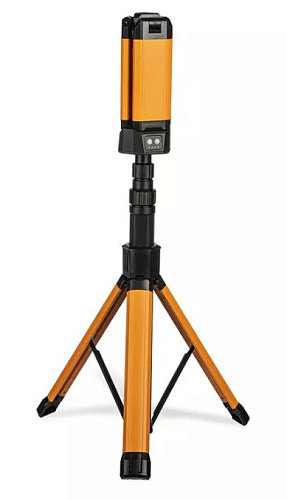 Светильник переносной аккумуляторный тройной на штативе 2000 лм, 4 Ач RUNTEC Светильник переносной аккумуляторный тройной на штативе 2000 лм, 4 Ач RUNTEC