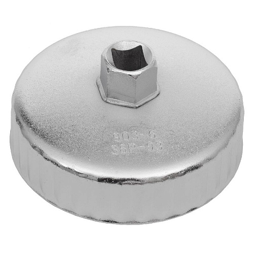 Съемник масляных фильтров чашка 93 мм 36 гр., 1/2" Steel AV-920112 Съемник масляных фильтров чашка 93 мм 36 гр., 1/2" Steel AV-920112