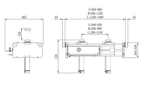 Подъемник канавный ROSSVIK PRO RPJ20-2 (направляющие), г/п 20 т, (M, ролики 920-1220 мм), серый Подъемник канавный ROSSVIK PRO RPJ20-2 (направляющие), г/п 20 т, (M, ролики 920-1220 мм), серый
