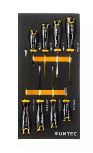 Тележка инструментальная 6 полок, 273 предм RUNTEC Standart Тележка инструментальная 6 полок, 273 предм RUNTEC Standart