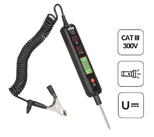 Тестер напряжения и обрыва цепи DC 100В iCartool IC-U100A Тестер напряжения и обрыва цепи DC 100В iCartool IC-U100A