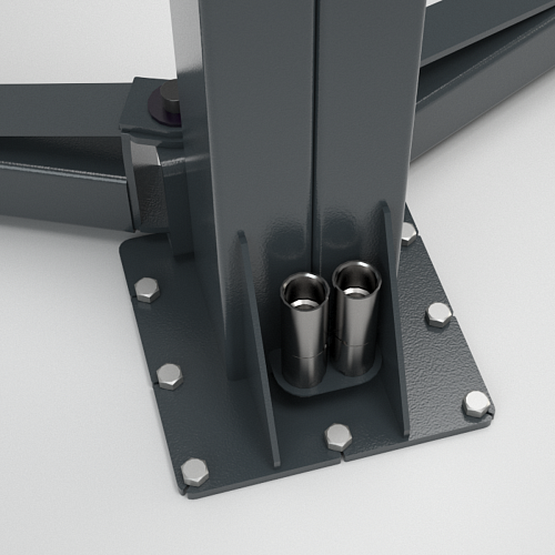 Подъемник 2-стоечный 5,0 т с верхней синхронизацией 4962 мм 380 В SIVIK ПГА-5000/1 Подъемник 2-стоечный 5,0 т с верхней синхронизацией 4962 мм 380 В SIVIK ПГА-5000/1