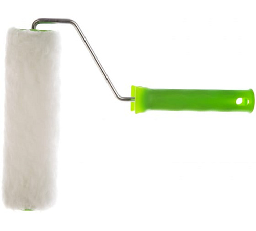 Валик меховой 200 мм искуcств. мех, с ручкой, ворс 15 мм Сибртех Валик меховой 200 мм искуcств. мех, с ручкой, ворс 15 мм Сибртех