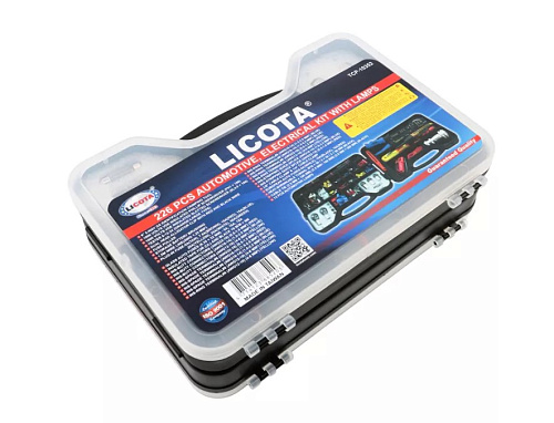 Набор электрика автомобильный 226 предм. Licota Набор электрика автомобильный 226 предм. Licota