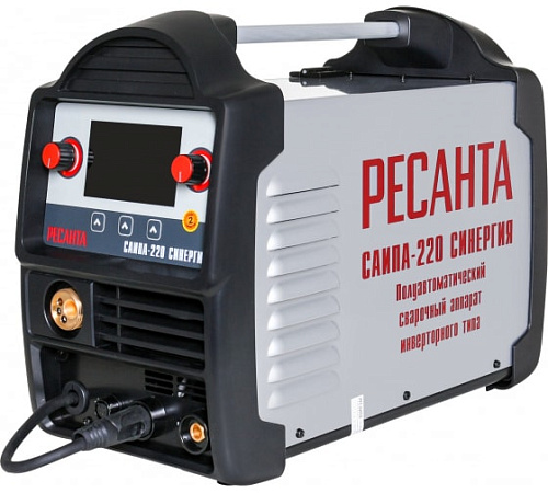 Сварочный полуавтомат САИПА-220 СИНЕРГИЯ (MIG/MAG) Ресанта Сварочный полуавтомат САИПА-220 СИНЕРГИЯ (MIG/MAG) Ресанта