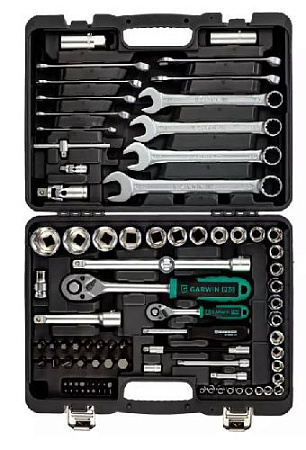 Набор инструмента 89 предм (1/4", 1/2") GARWIN Набор инструмента 89 предм (1/4", 1/2") GARWIN