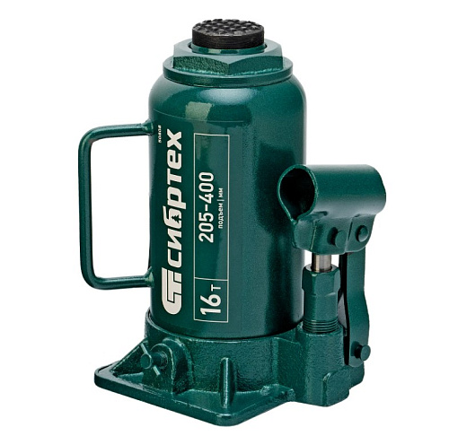 Домкрат бутылочный 16 т 205-400 мм Сибртех Домкрат бутылочный 16 т 205-400 мм Сибртех