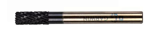 Борфреза цилиндрическая с торцевыми зубьями 6x16x60 мм, VHM, DC,TiAlN, форма B GARWIN Борфреза цилиндрическая с торцевыми зубьями 6x16x60 мм, VHM, DC,TiAlN, форма B GARWIN
