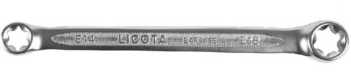 Ключ накидной текстурный Е-профиль 7*11 CrV Licota Ключ накидной текстурный Е-профиль 7*11 CrV Licota