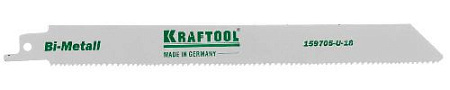 Полотно для сабельной пилы по металлу 180*1,8-2,5 мм, S1122VF BI-Met KRAFTOOL Полотно для сабельной пилы по металлу 180*1,8-2,5 мм, S1122VF BI-Met KRAFTOOL