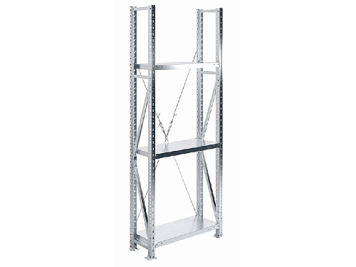 Стеллаж металлический MS U 200/70x30/3 (Нагрузка на полку 200) Стеллаж металлический MS U 200/70x30/3 (Нагрузка на полку 200)