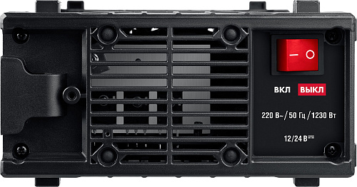 Пуско-зарядное устройство инверторное 12/24 В, 600 А, 220 В, 5-80 А ЗУБР И-ПЗУ-1000 Пуско-зарядное устройство инверторное 12/24 В, 600 А, 220 В, 5-80 А ЗУБР И-ПЗУ-1000