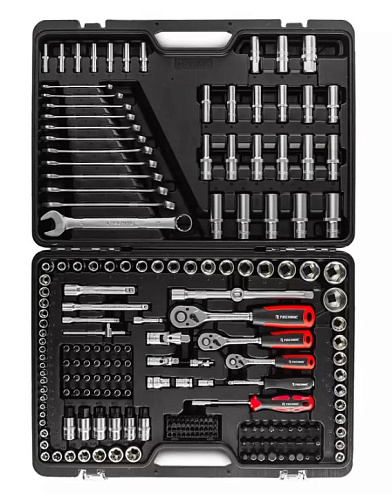 Набор инструмента 216 предм. (1/4", 1/2", 3/8") кейс RUNTEC TECHNIC Набор инструмента 216 предм. (1/4", 1/2", 3/8") кейс RUNTEC TECHNIC