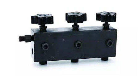 Кран распределительный гидравлический 700 бар, 3/8" ТЕХРИМ Кран распределительный гидравлический 700 бар, 3/8" ТЕХРИМ