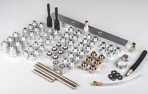 Стенд для тестирования и ультразвуковой очистки форсунок (для 6 форсунок) GrunBaum INJ6000N GDI Стенд для тестирования и ультразвуковой очистки форсунок (для 6 форсунок) GrunBaum INJ6000N GDI