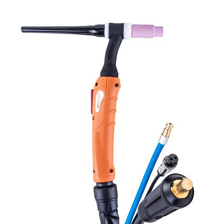 Горелка FoxWeld UnoTIG-26-Flex 4м разъем 35мм2, с кнопкой Горелка FoxWeld UnoTIG-26-Flex 4м разъем 35мм2, с кнопкой