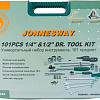 Набор инструмента 101 предм (1/2", 1/4") Jonnesway S04H624101S Набор инструмента 101 предм (1/2", 1/4") Jonnesway S04H624101S