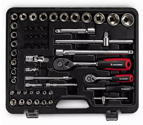 Набор инструмента 94 предм. (1/4", 1/2") кейс RUNTEC TECHNIC Набор инструмента 94 предм. (1/4", 1/2") кейс RUNTEC TECHNIC