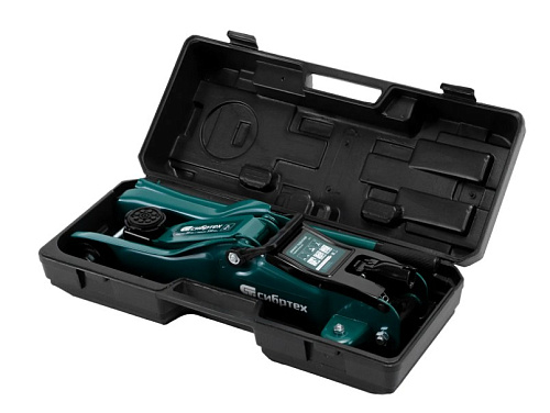 Домкрат подкатной 2 т 85-330 мм низкий подхват, в пластиковом кейсе Сибртех Домкрат подкатной 2 т 85-330 мм низкий подхват, в пластиковом кейсе Сибртех