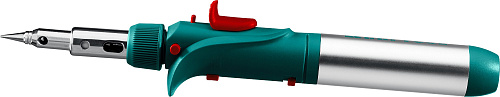 Паяльник газовый 30-120 Вт, 1300°С горелка, фен, пьезоподжиг, набор 10 в 1 KRAFTOOL SolderGas Паяльник газовый 30-120 Вт, 1300°С горелка, фен, пьезоподжиг, набор 10 в 1 KRAFTOOL SolderGas