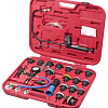 Набор для тестирования герметичности системы охлаждения (в кейсе) 27 предм JTC Набор для тестирования герметичности системы охлаждения (в кейсе) 27 предм JTC