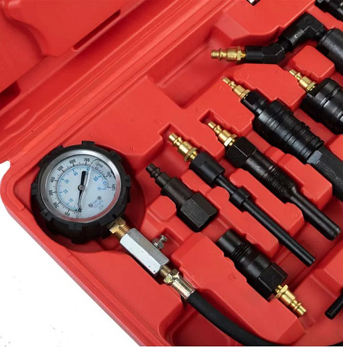 Компрессометр дизельный 14 предм, 0-70 бар SpecX Компрессометр дизельный 14 предм, 0-70 бар SpecX