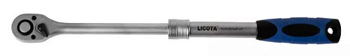 Трещотка 1/2" 305-445 мм, z=72 телескопическая CrV Licota Трещотка 1/2" 305-445 мм, z=72 телескопическая CrV Licota