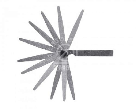 Набор щупов №3, 70 мм (0,55-1,00) 10 шт. ГТО Набор щупов №3, 70 мм (0,55-1,00) 10 шт. ГТО