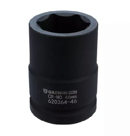 Головка торцевая ударная 1 1/2" 46 мм, 6 гр. GARWIN PRO Головка торцевая ударная 1 1/2" 46 мм, 6 гр. GARWIN PRO