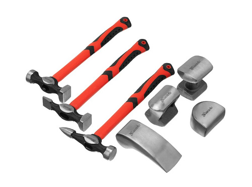 Набор молотков рихтовочных и правок 7 предм Matrix Набор молотков рихтовочных и правок 7 предм Matrix