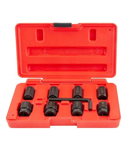 Набор шпильковертов 6-10 мм 9 предметов Thorvik Набор шпильковертов 6-10 мм 9 предметов Thorvik