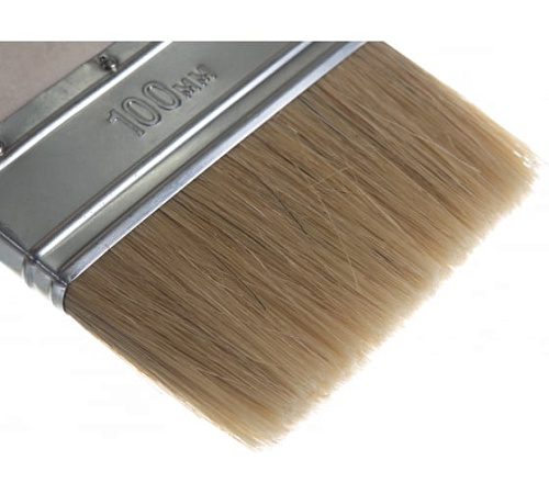 Кисть плоская 100 мм (4") натуральная щетина, деревянная ручка STAYER Кисть плоская 100 мм (4") натуральная щетина, деревянная ручка STAYER