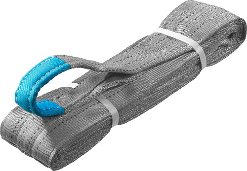 Строп текстильный петлевой г/п 4 т, длина 4 м, серый ЗУБР СТП-4/4 Строп текстильный петлевой г/п 4 т, длина 4 м, серый ЗУБР СТП-4/4