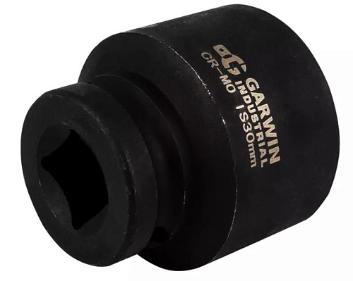 Головка торцевая ударная 1/2" 34 мм, 6 гр. GARWIN Головка торцевая ударная 1/2" 34 мм, 6 гр. GARWIN