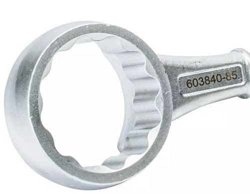 Ключ накидной односторонний 85 изогнутый усиленный CrV GARWIN Ключ накидной односторонний 85 изогнутый усиленный CrV GARWIN