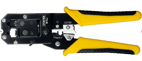 Клещи для снятия изоляции, универсальный кримпер STAYER S-RJ Клещи для снятия изоляции, универсальный кримпер STAYER S-RJ