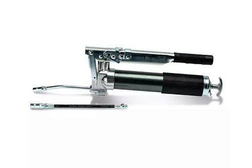 Шприц для смазки рычажно-плунжерный 400 мл 2-х плунжерный, усиленный RUNTEC Шприц для смазки рычажно-плунжерный 400 мл 2-х плунжерный, усиленный RUNTEC