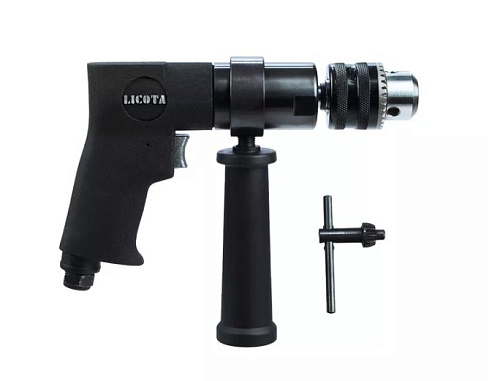 Дрель пневматическая 1/2" ЗВП 13 мм усиленная с реверсом Licota Дрель пневматическая 1/2" ЗВП 13 мм усиленная с реверсом Licota