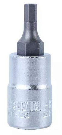 Головка торцевая с шестигранной вставкой 1/4" H 4, 37 мм GARWIN Головка торцевая с шестигранной вставкой 1/4" H 4, 37 мм GARWIN